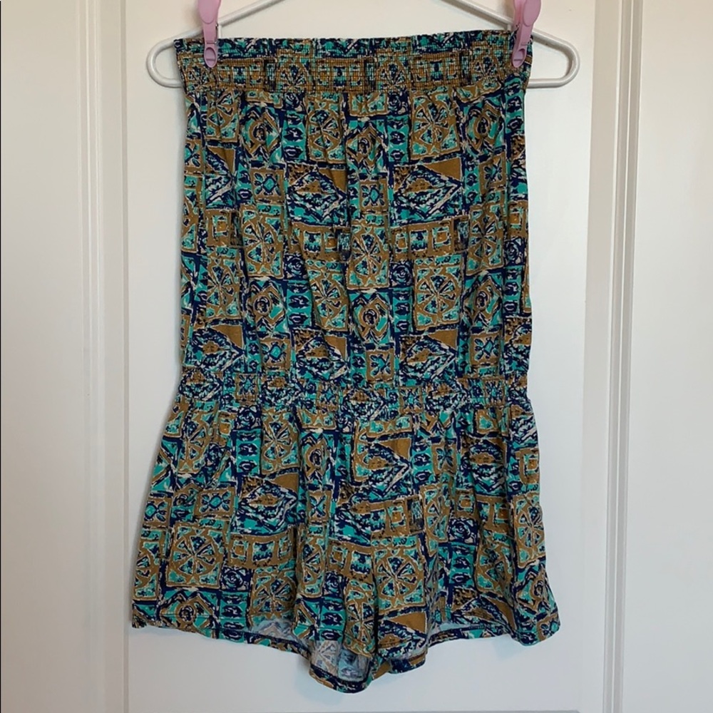 2 FOR $15 SALE 🔥 F21 Y2K Strapless Tube Romper
